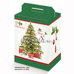 Подарочная коробка Christmas Tree PORTAPANETTONE + BOTT. Подарочная коробка Christmas Tree PORTAPANETTONE + BOTT.