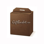 Подарочная коробка Seta Marrone PORTAPANETTONE + BOTTIGLIA Подарочная коробка Seta Marrone PORTAPANETTONE + BOTTIGLIA
