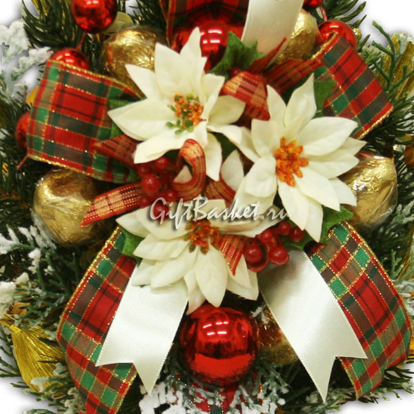 Букет из конфет "Рождественская елка" 